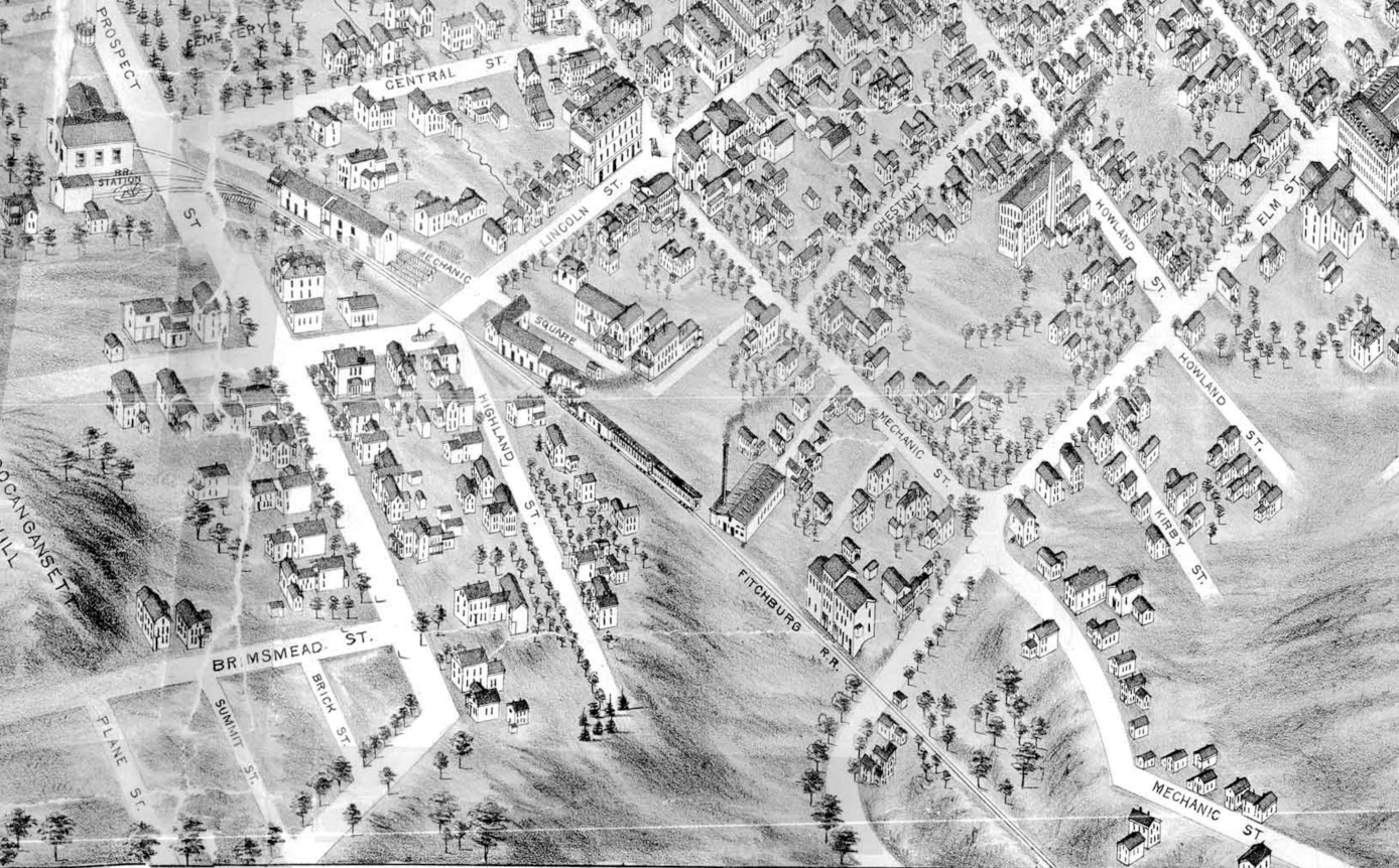 Prospect Hill Map 1878